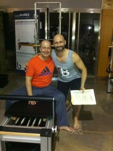 Michael King y Pilates David Belio